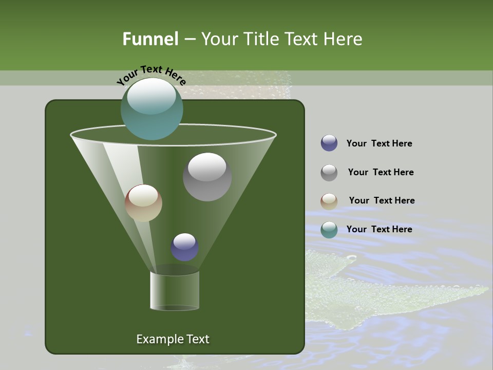 Delicious Reflection Bunch PowerPoint Template