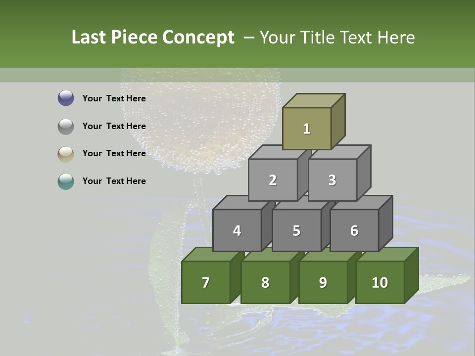 Delicious Reflection Bunch PowerPoint Template