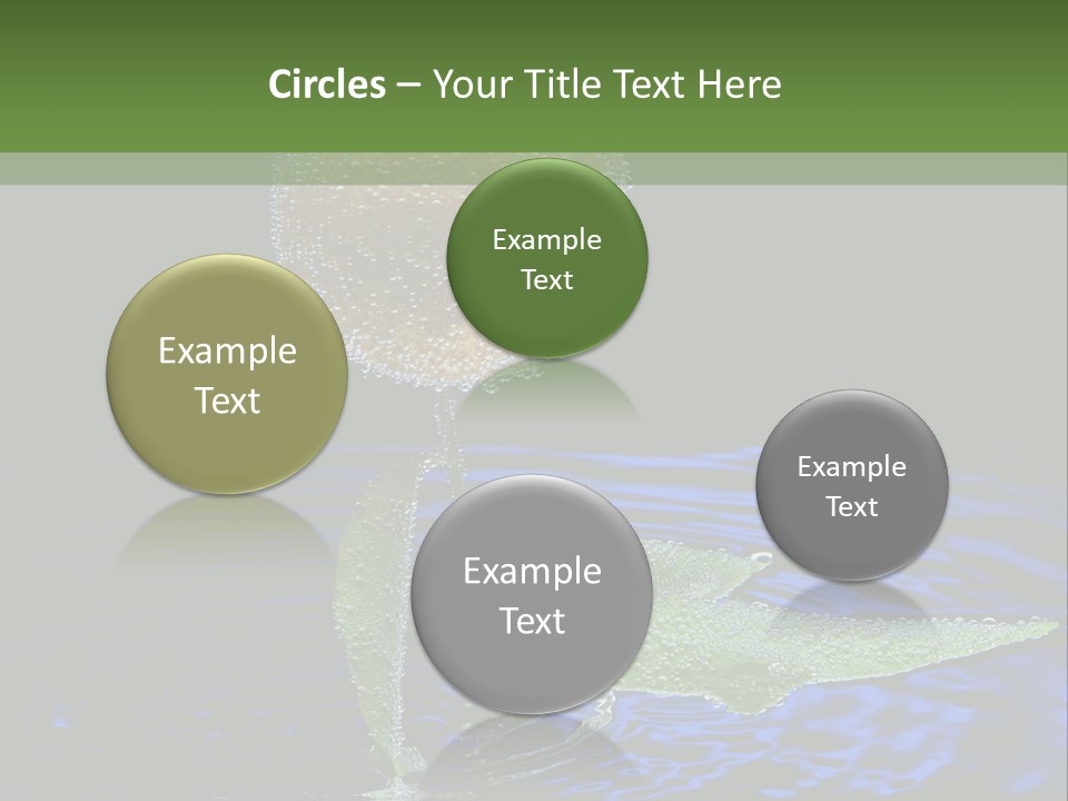 Delicious Reflection Bunch PowerPoint Template