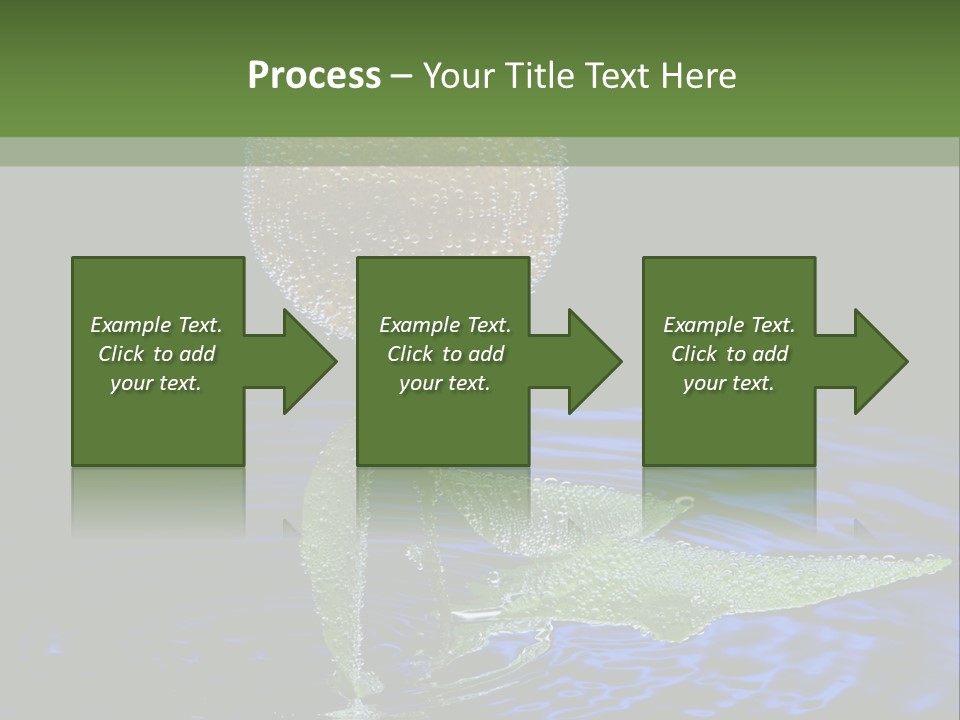 Delicious Reflection Bunch PowerPoint Template