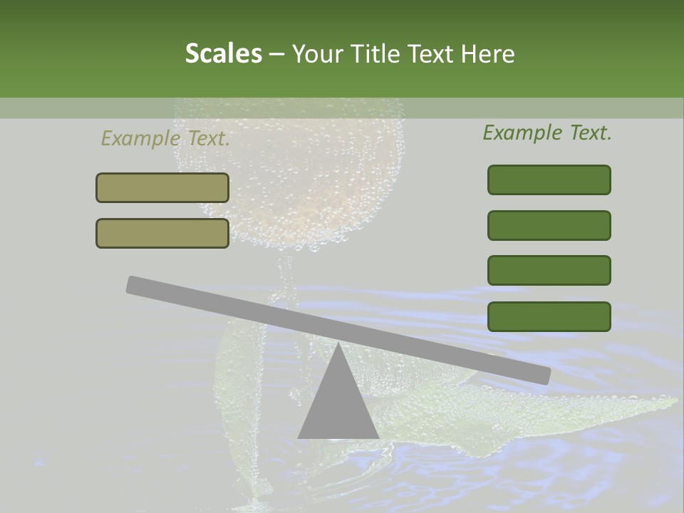 Delicious Reflection Bunch PowerPoint Template