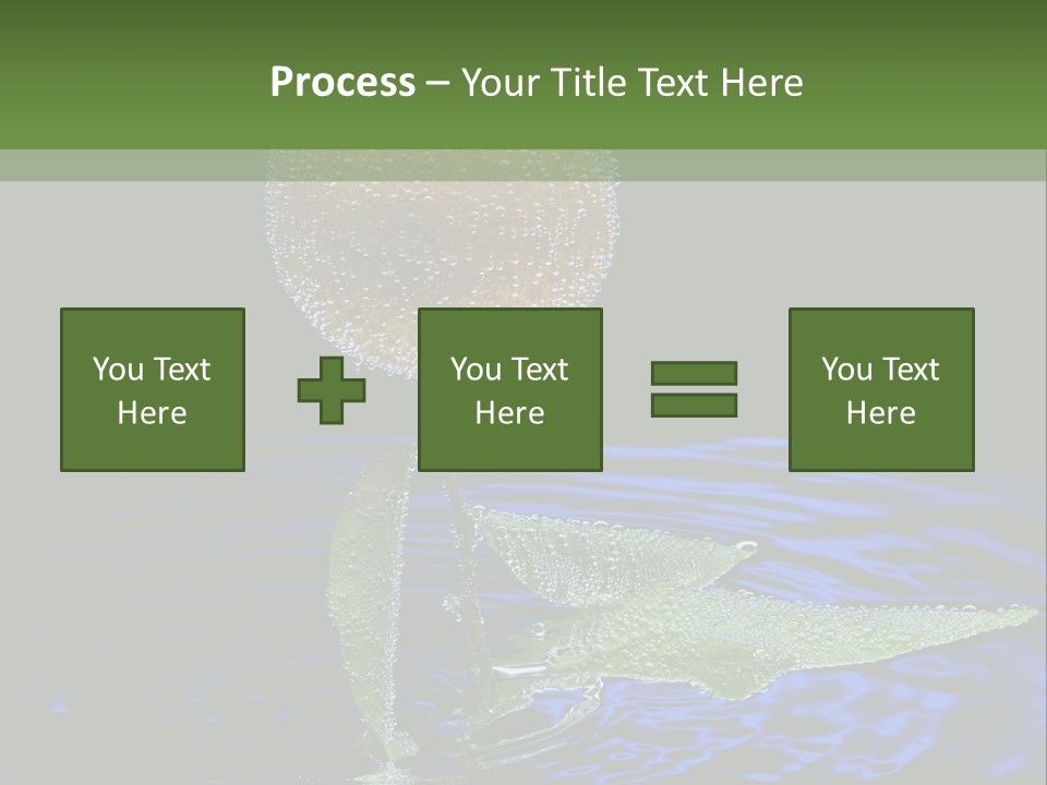 Delicious Reflection Bunch PowerPoint Template