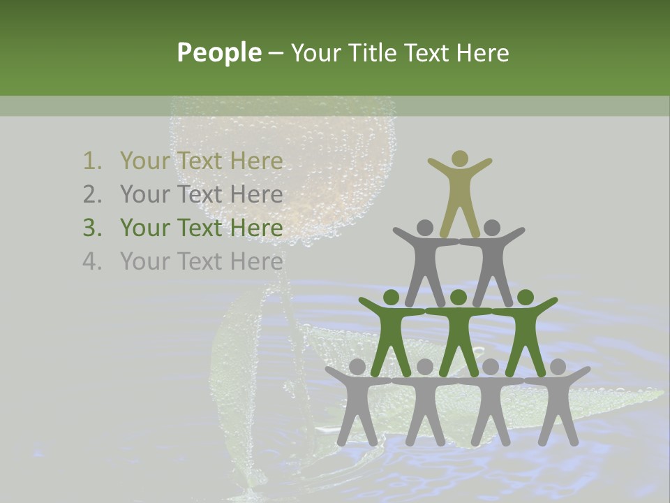 Delicious Reflection Bunch PowerPoint Template