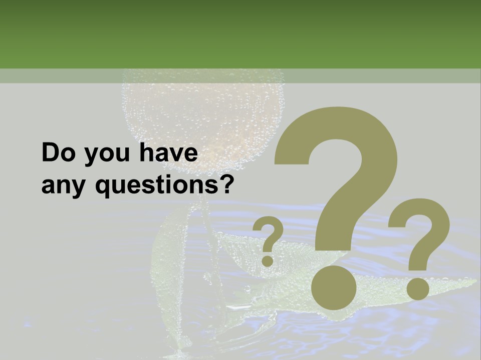 Delicious Reflection Bunch PowerPoint Template