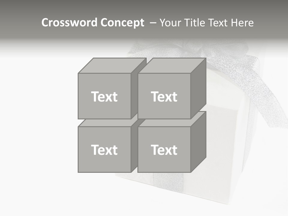 Box Blank Giving PowerPoint Template
