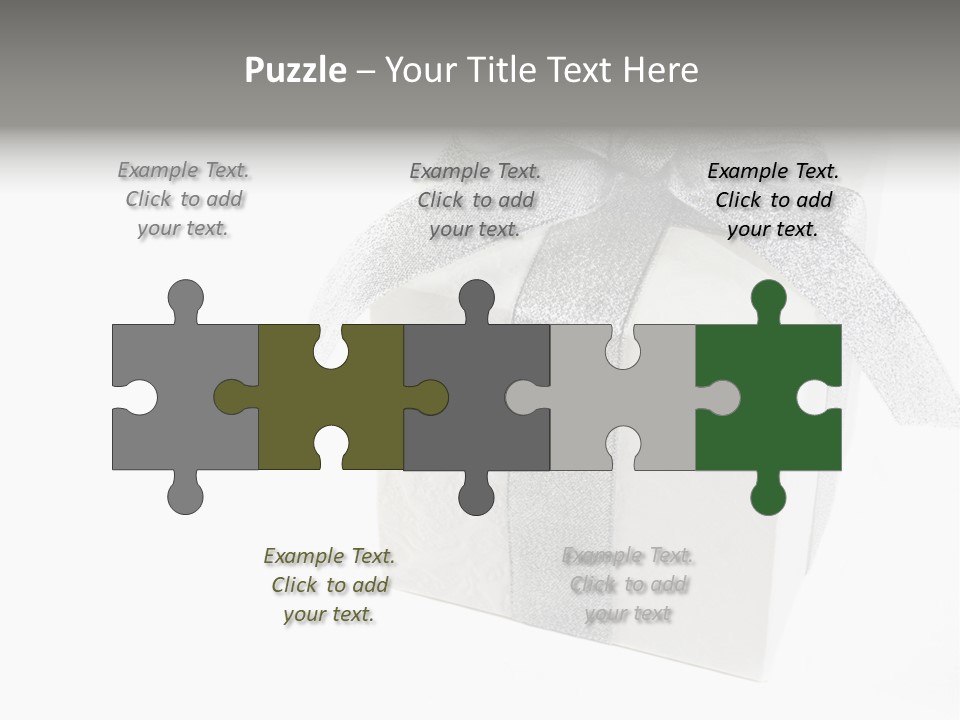 Box Blank Giving PowerPoint Template