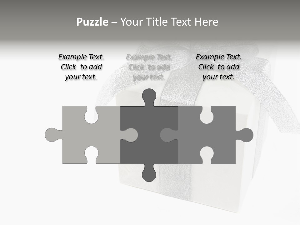 Box Blank Giving PowerPoint Template