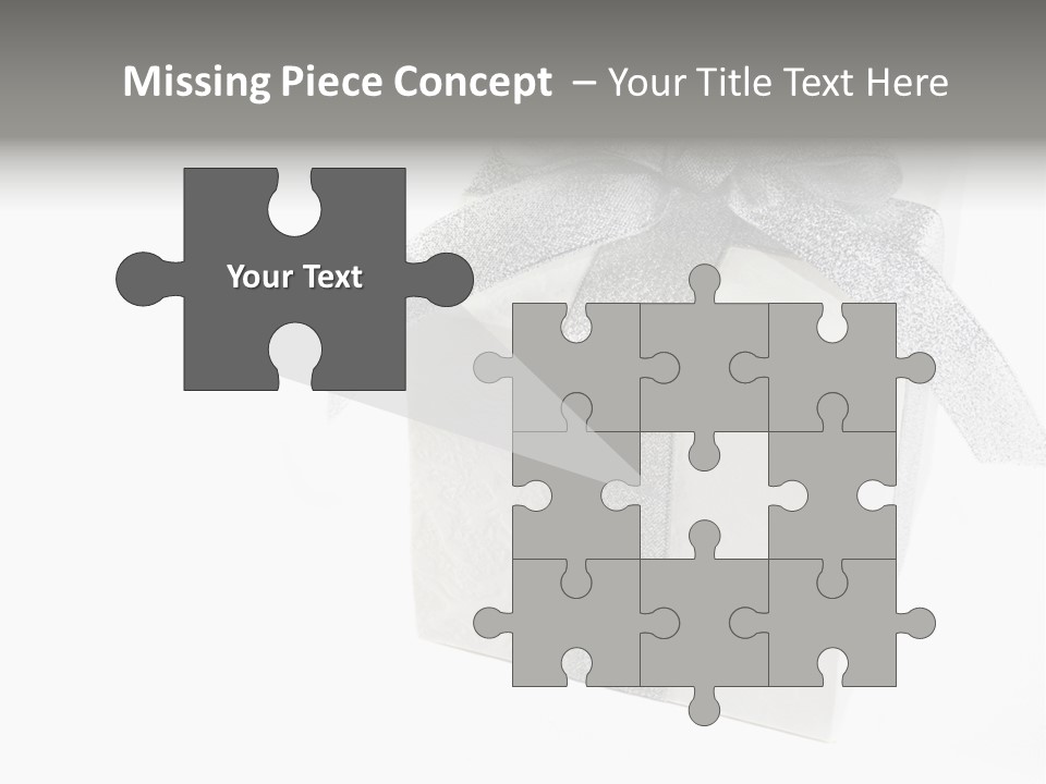 Box Blank Giving PowerPoint Template