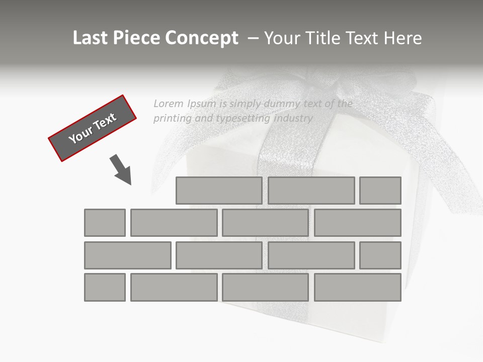 Box Blank Giving PowerPoint Template