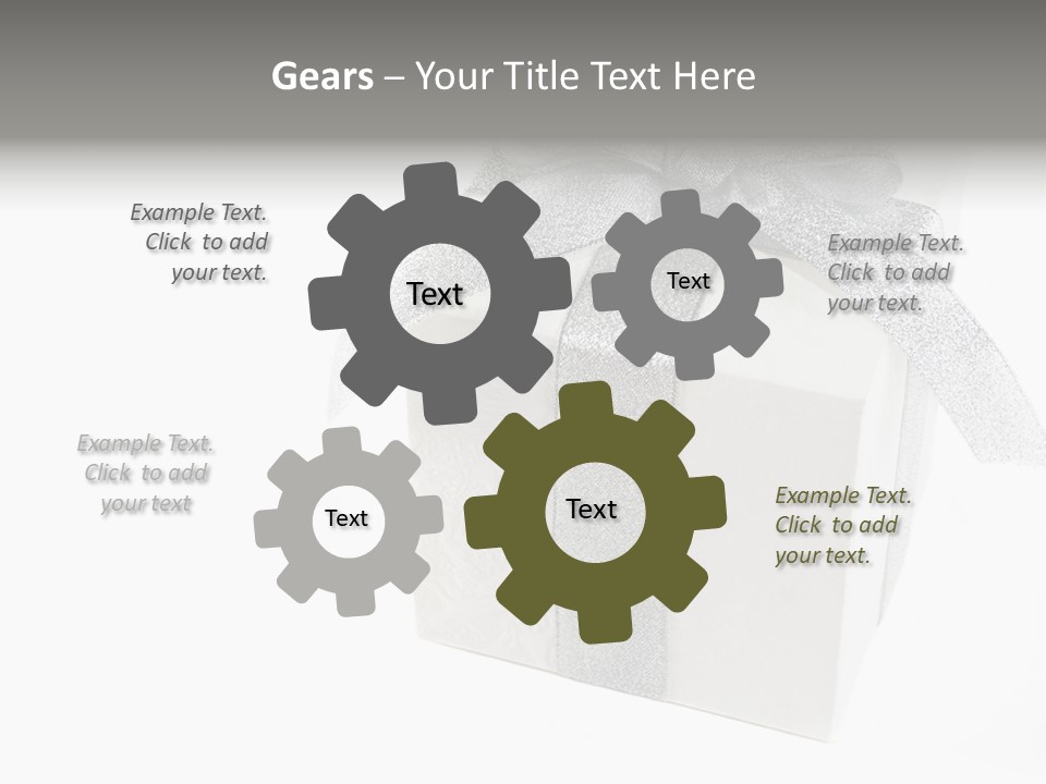 Box Blank Giving PowerPoint Template