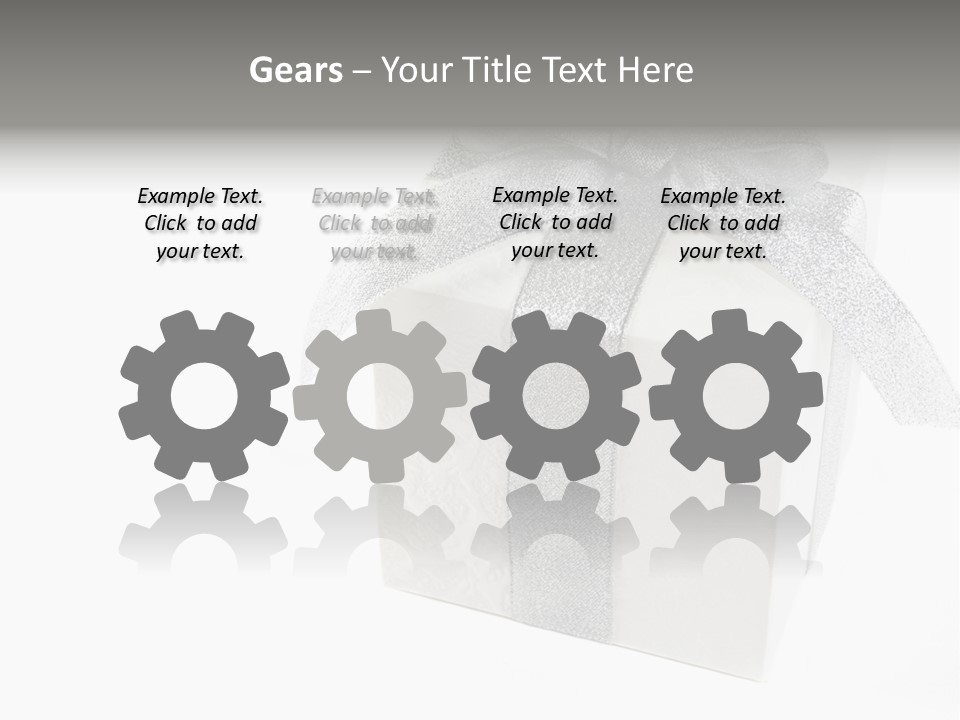 Box Blank Giving PowerPoint Template