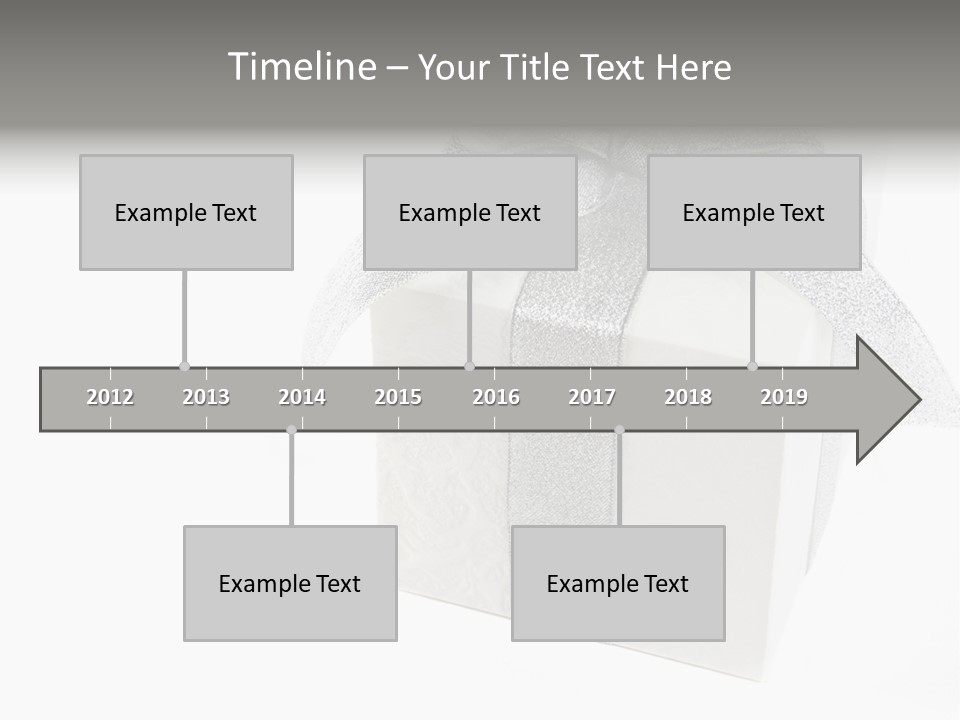 Box Blank Giving PowerPoint Template
