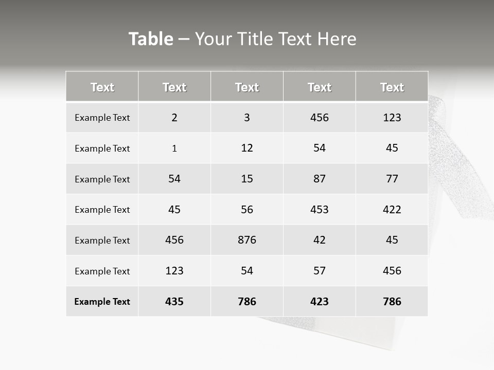 Box Blank Giving PowerPoint Template