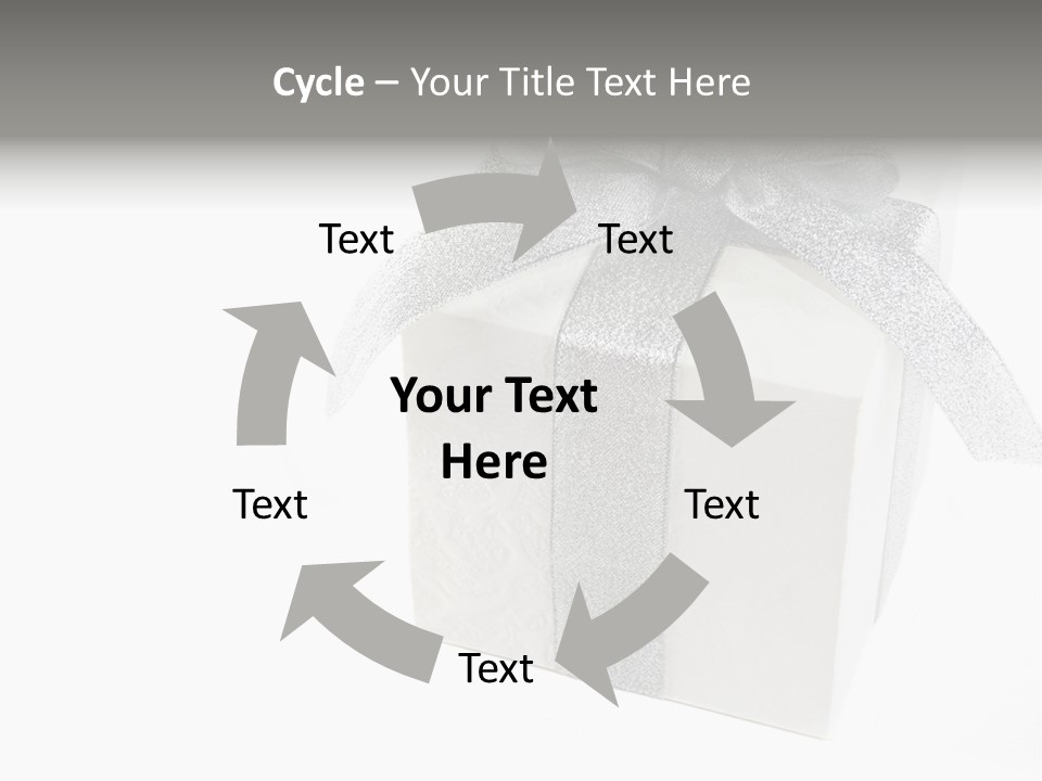 Box Blank Giving PowerPoint Template