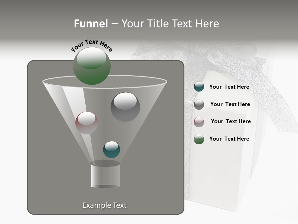 Box Blank Giving PowerPoint Template