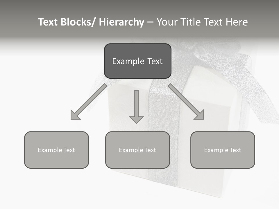 Box Blank Giving PowerPoint Template