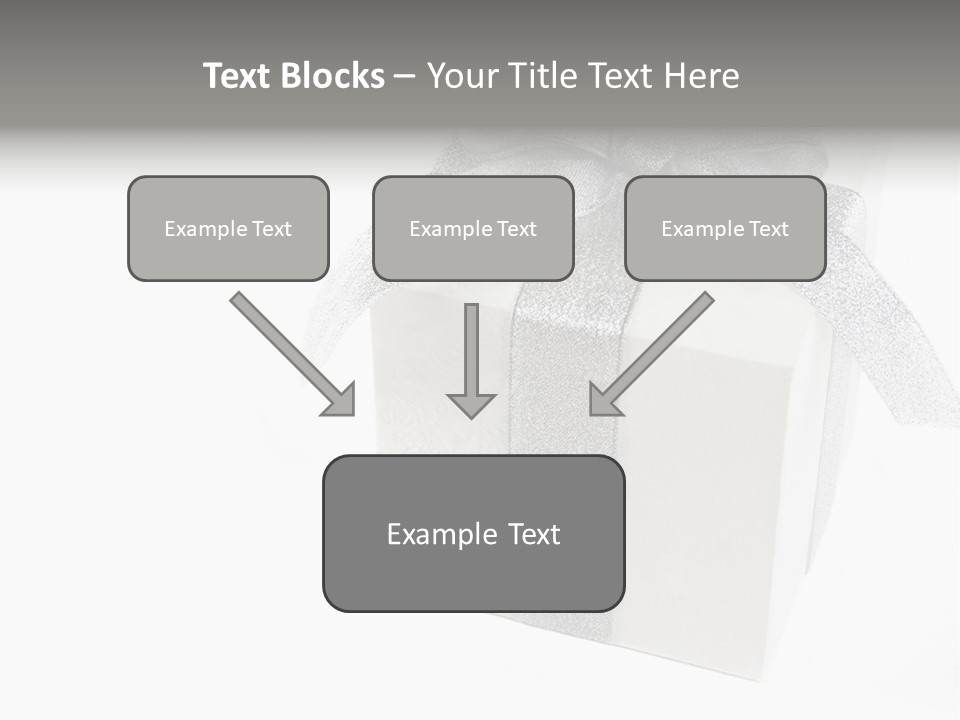 Box Blank Giving PowerPoint Template