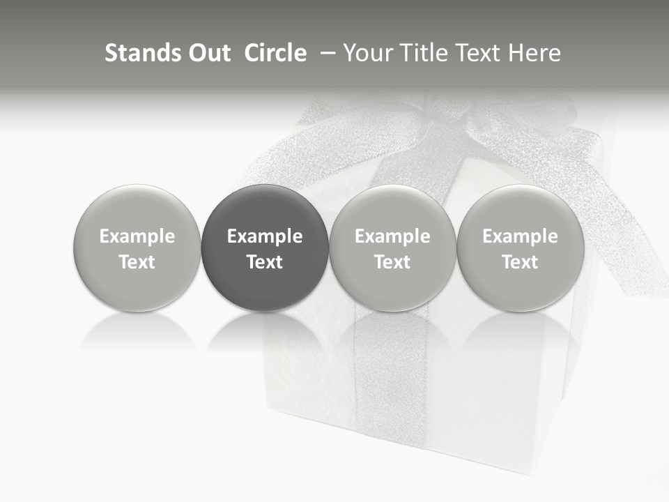 Box Blank Giving PowerPoint Template