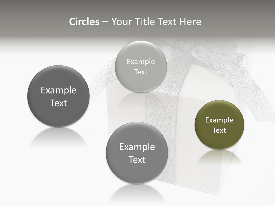 Box Blank Giving PowerPoint Template