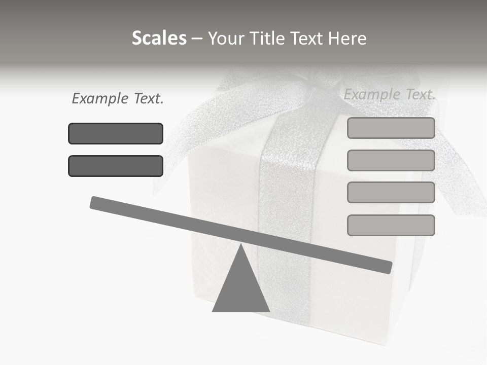 Box Blank Giving PowerPoint Template