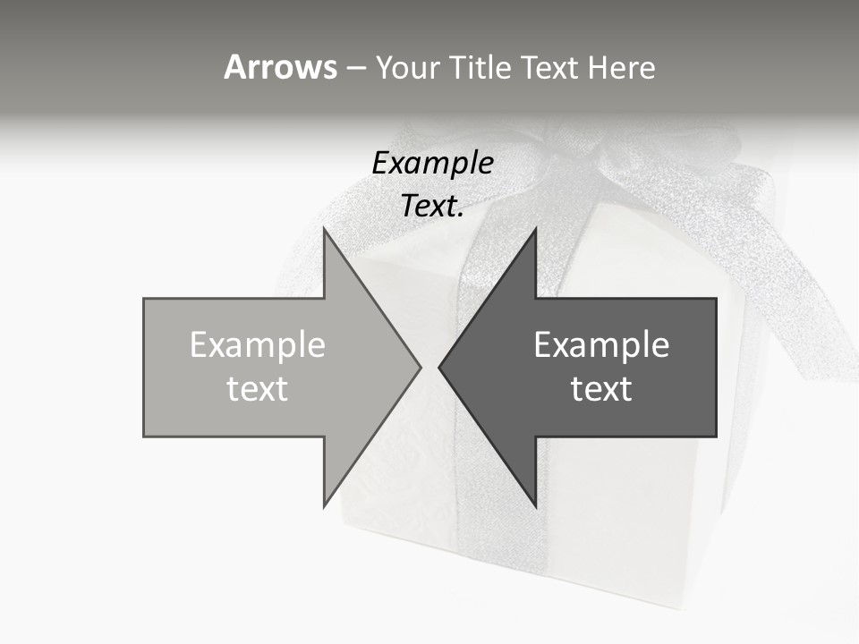 Box Blank Giving PowerPoint Template