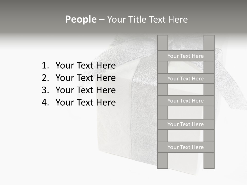 Box Blank Giving PowerPoint Template