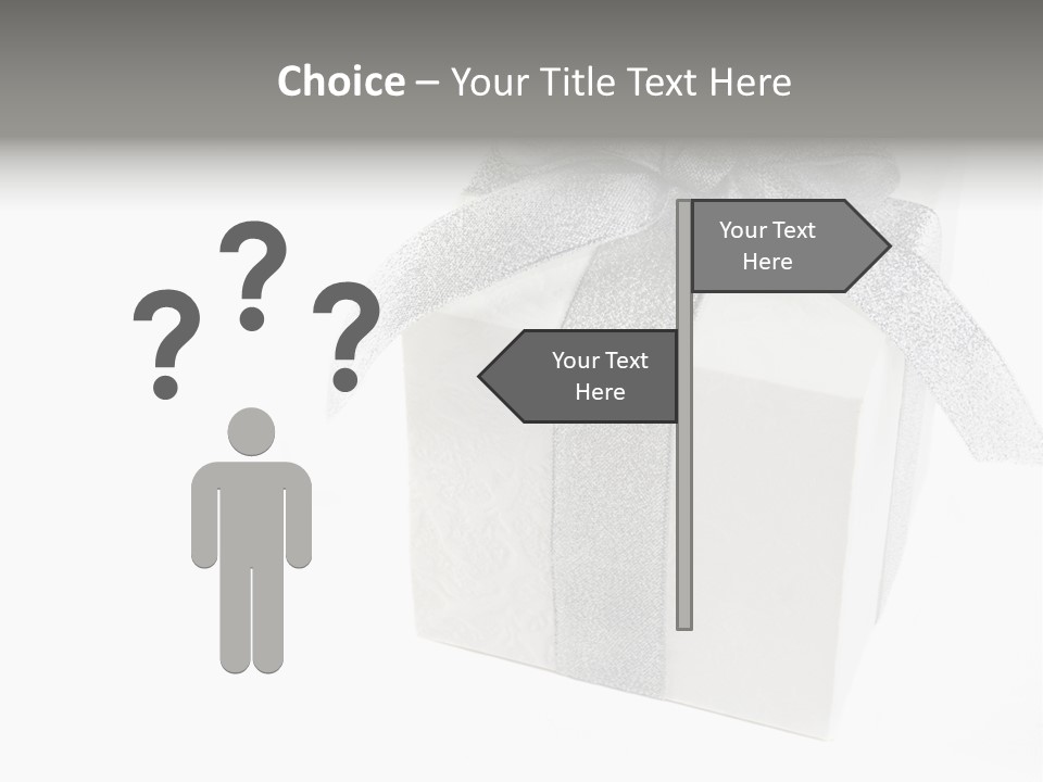 Box Blank Giving PowerPoint Template