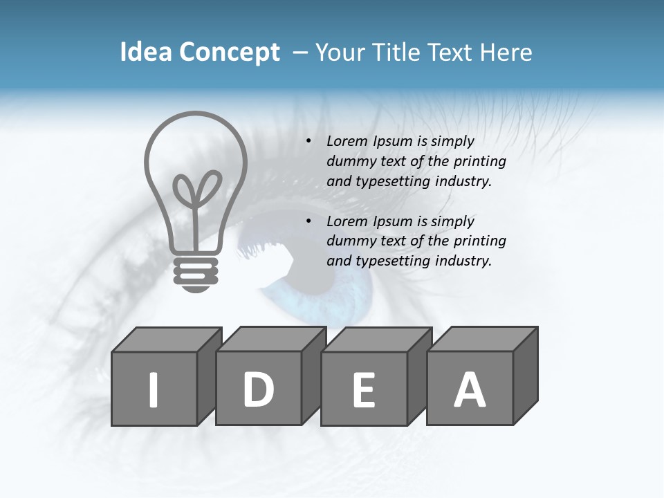 Natural Macro Toned PowerPoint Template