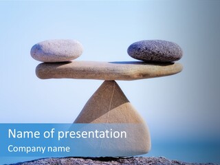 Stack Stone Top PowerPoint Template