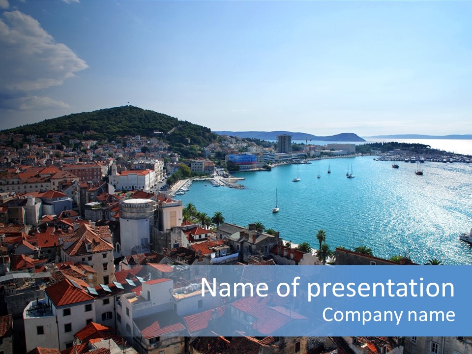 Nature Water Croatia PowerPoint Template