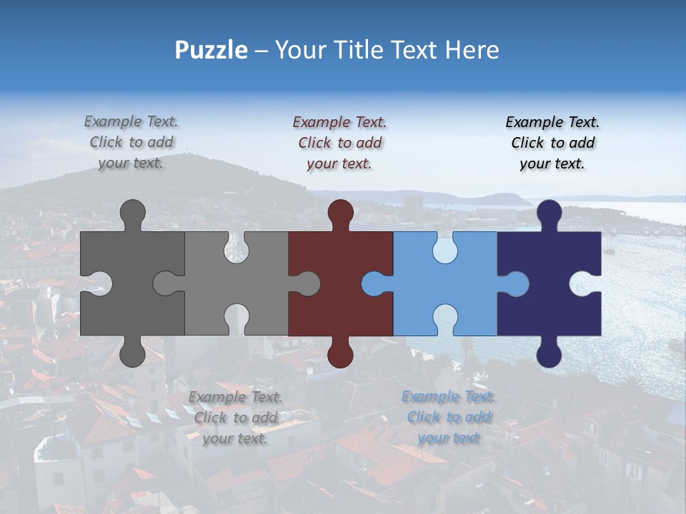 Nature Water Croatia PowerPoint Template