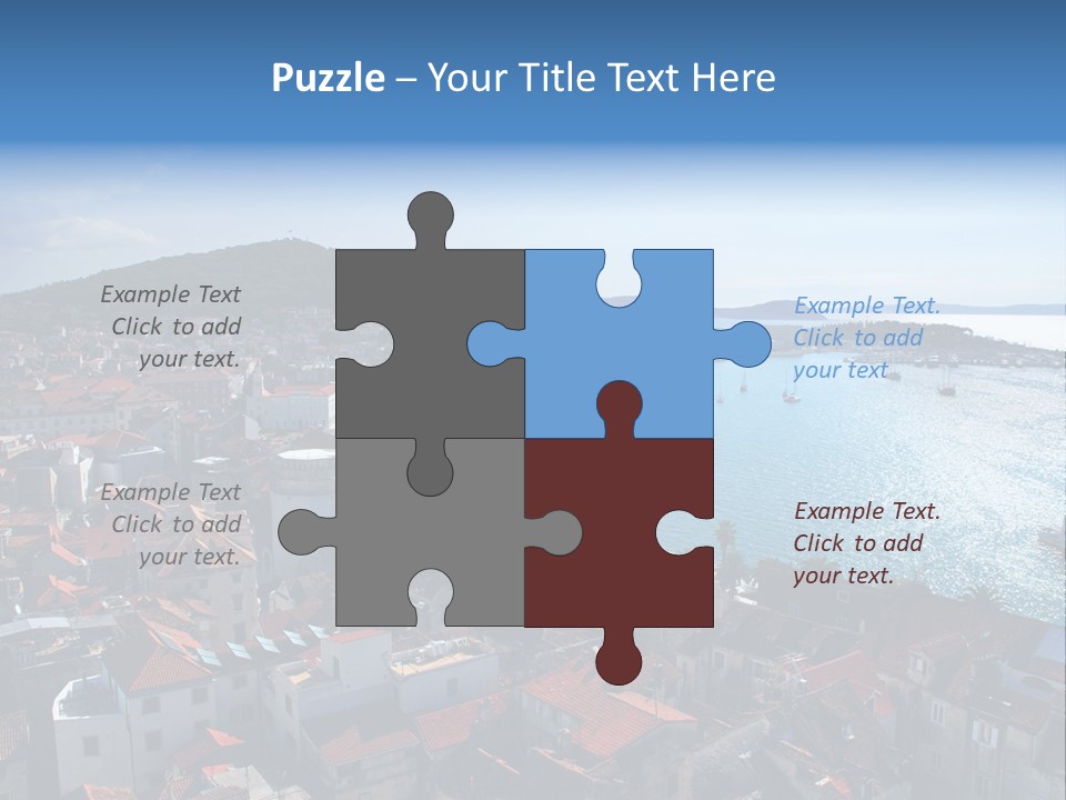 Nature Water Croatia PowerPoint Template