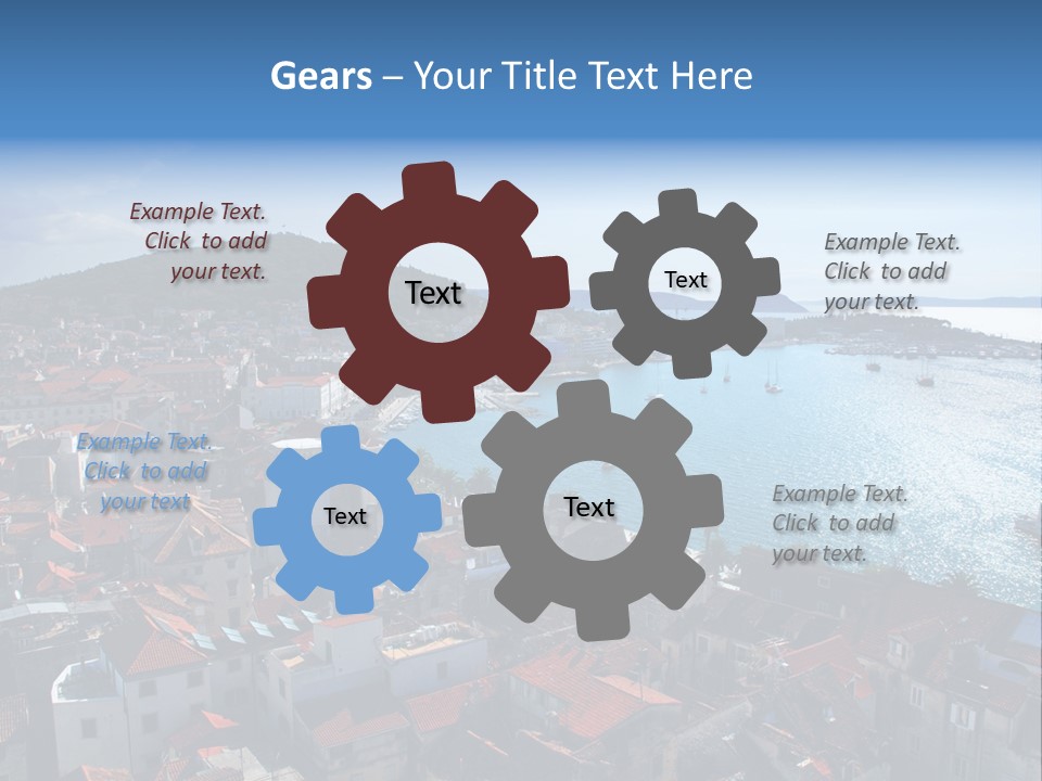 Nature Water Croatia PowerPoint Template