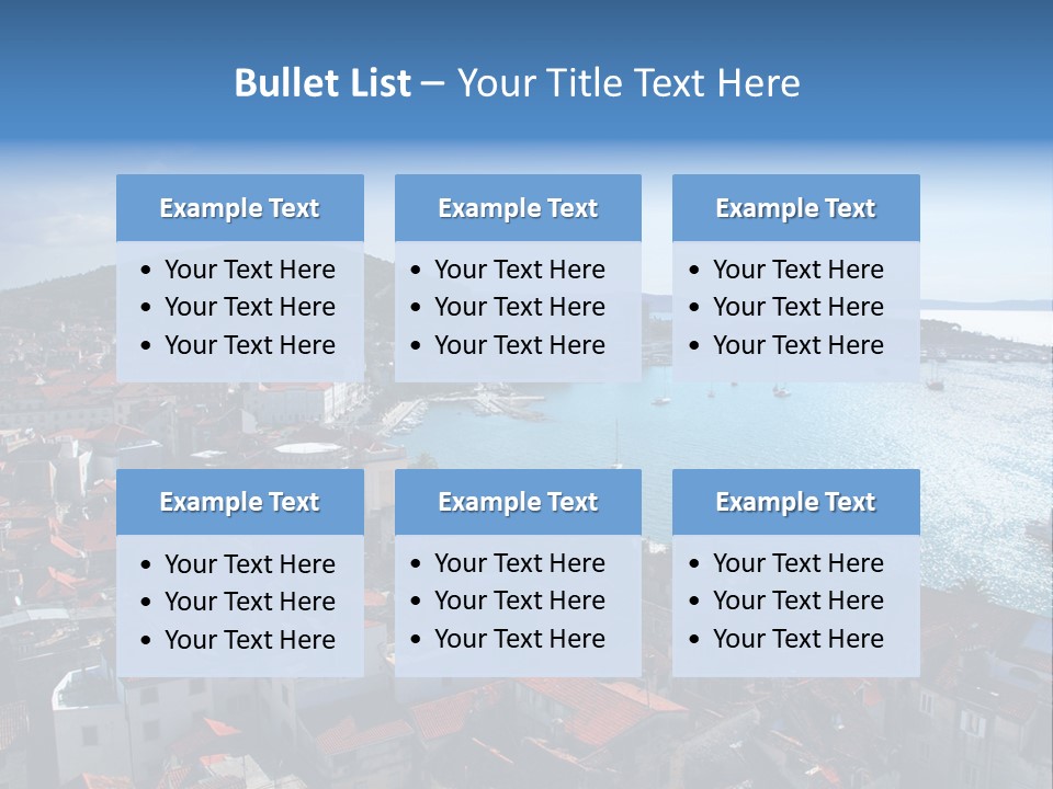Nature Water Croatia PowerPoint Template