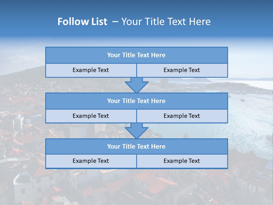 Nature Water Croatia PowerPoint Template