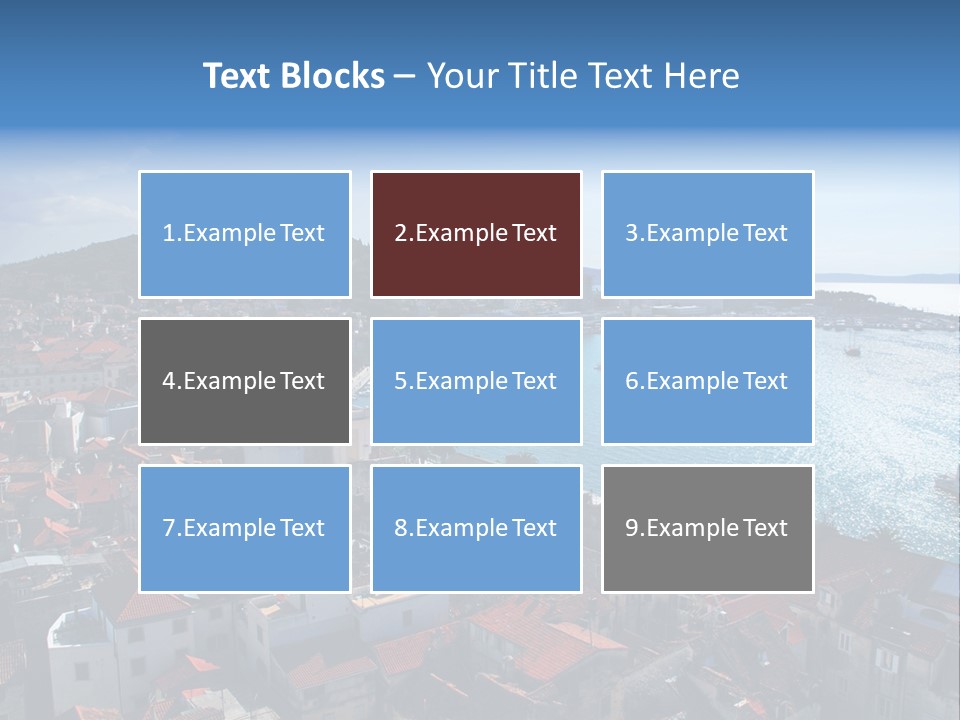 Nature Water Croatia PowerPoint Template