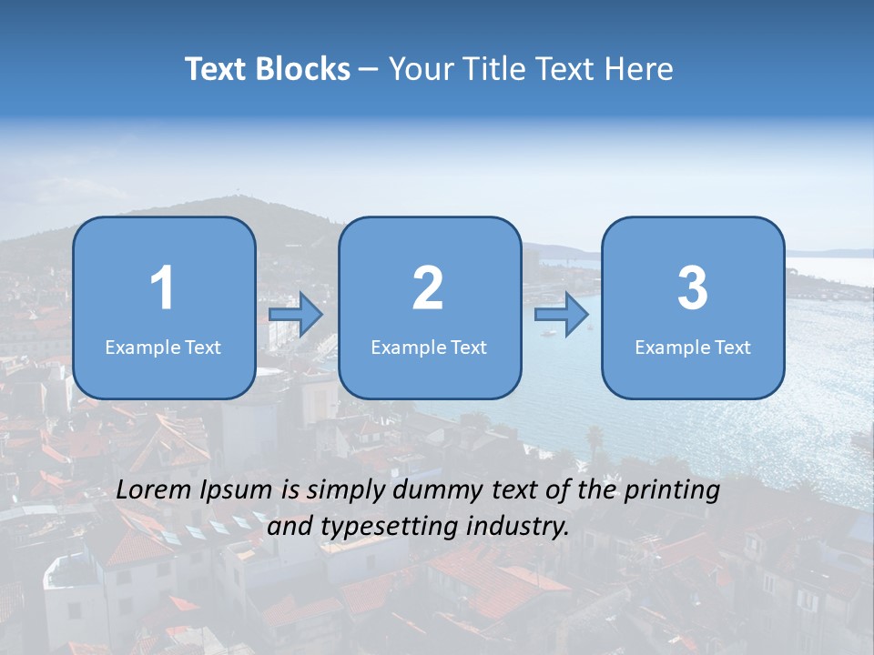 Nature Water Croatia PowerPoint Template