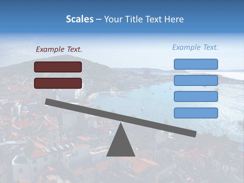 Nature Water Croatia PowerPoint Template