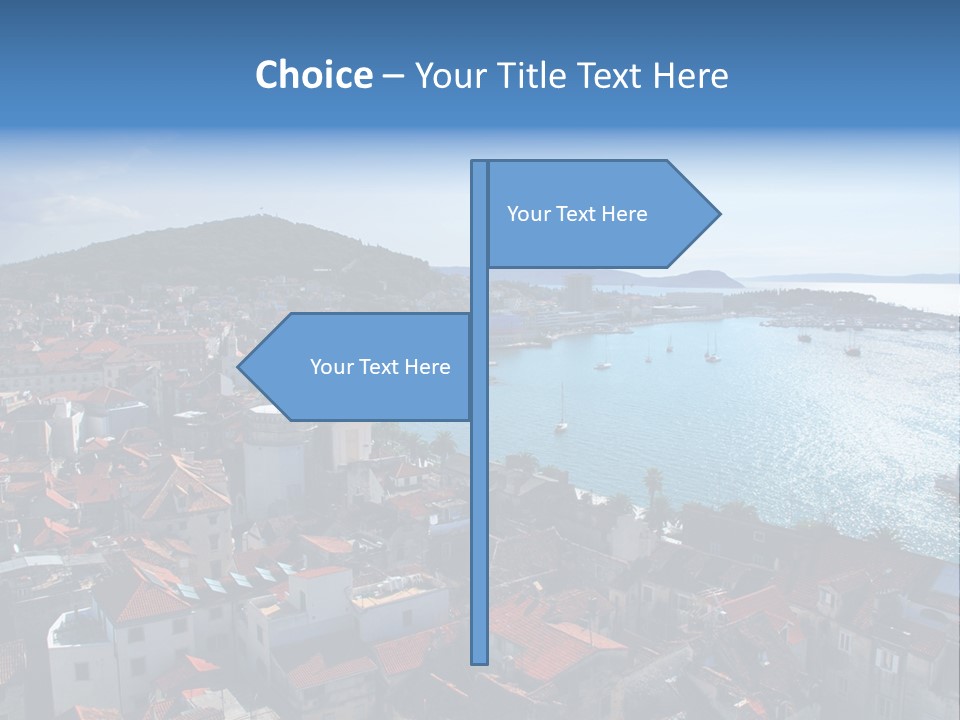 Nature Water Croatia PowerPoint Template