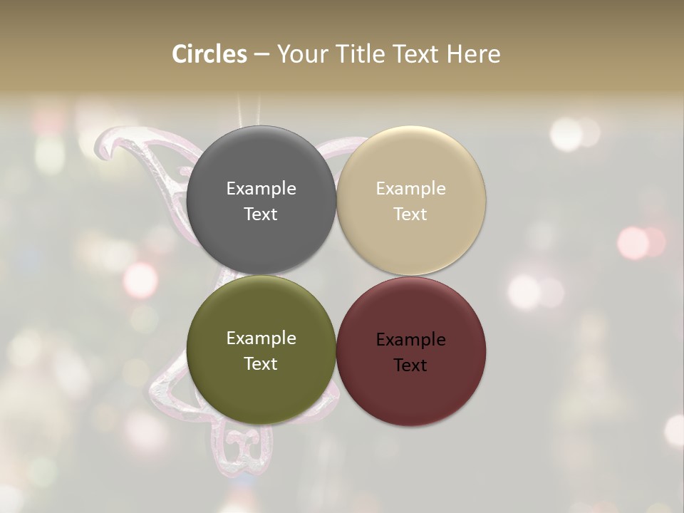 Red Xmas Design PowerPoint Template