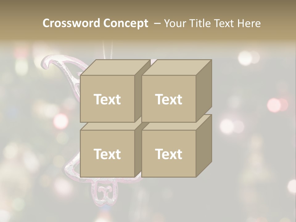 Red Xmas Design PowerPoint Template