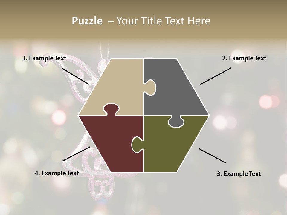 Red Xmas Design PowerPoint Template