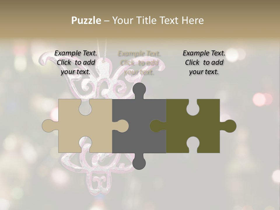 Red Xmas Design PowerPoint Template