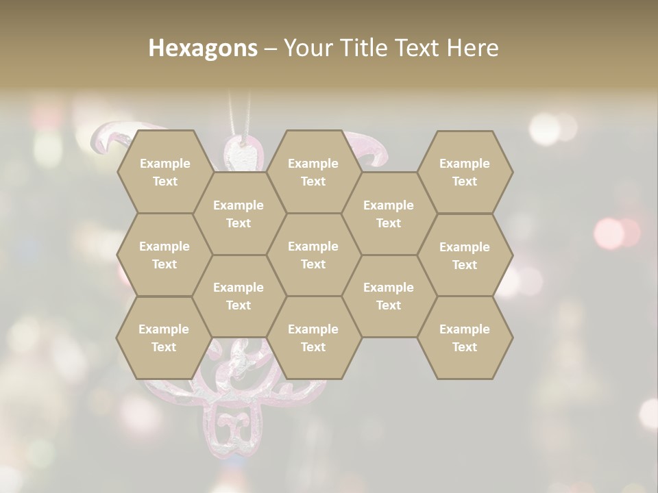 Red Xmas Design PowerPoint Template