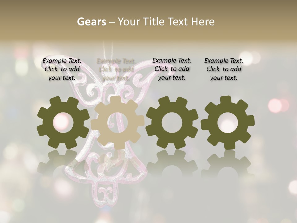 Red Xmas Design PowerPoint Template