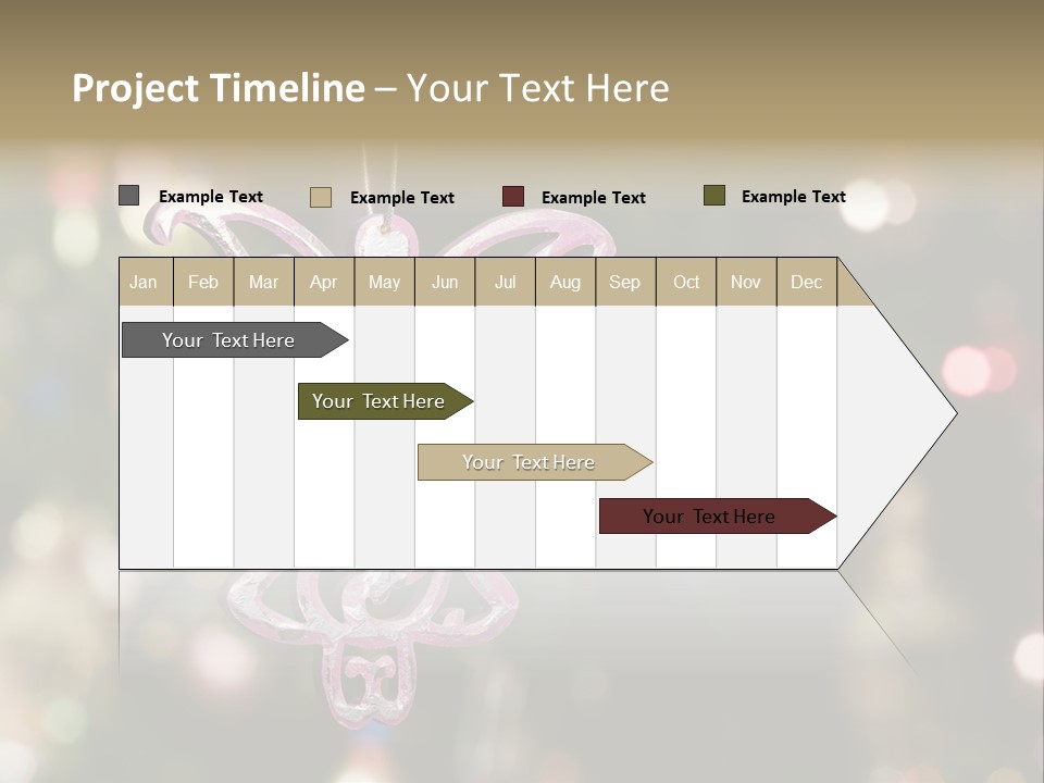 Red Xmas Design PowerPoint Template