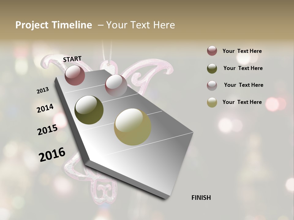 Red Xmas Design PowerPoint Template