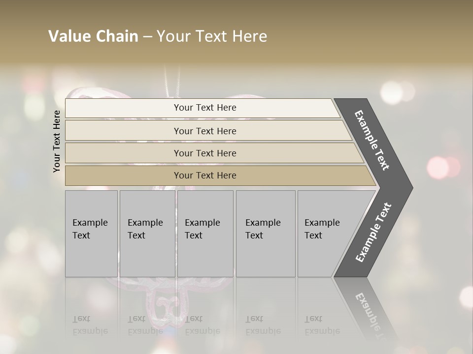 Red Xmas Design PowerPoint Template