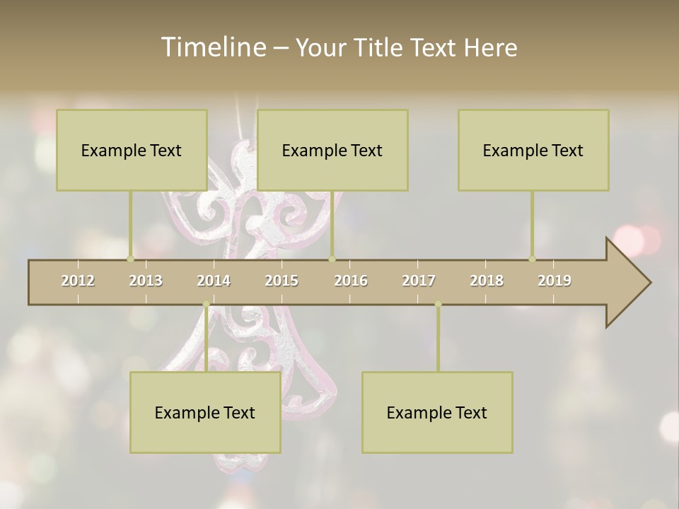 Red Xmas Design PowerPoint Template