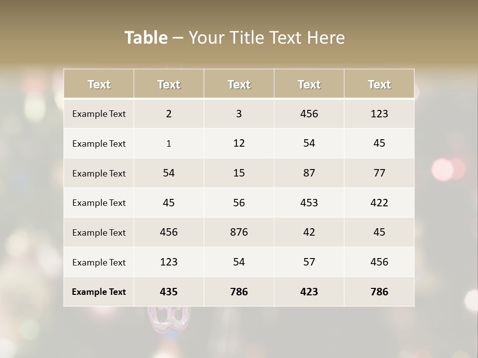 Red Xmas Design PowerPoint Template
